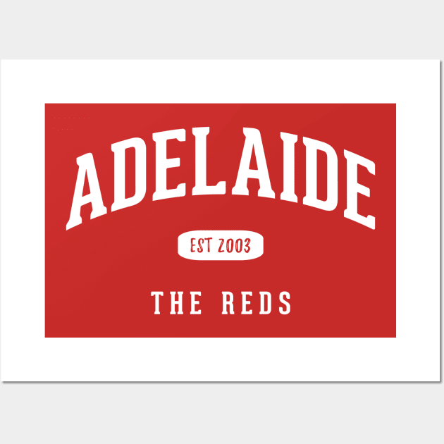 Adelaide United Wall Art by CulturedVisuals